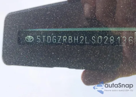 2020 Toyota Highlander Xle from USA, damaged, VIN 5TDGZRBH2LS028136